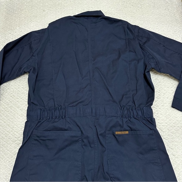 C.E. Schmidt Workwear Long Sleeve Blue Coveralls Men’s Large Regular - Picture 9 of 12